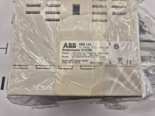 ABB ScreenMaster RVG200 HMI Display RVG200A6Y0H6Y0D0B1A1A5Y