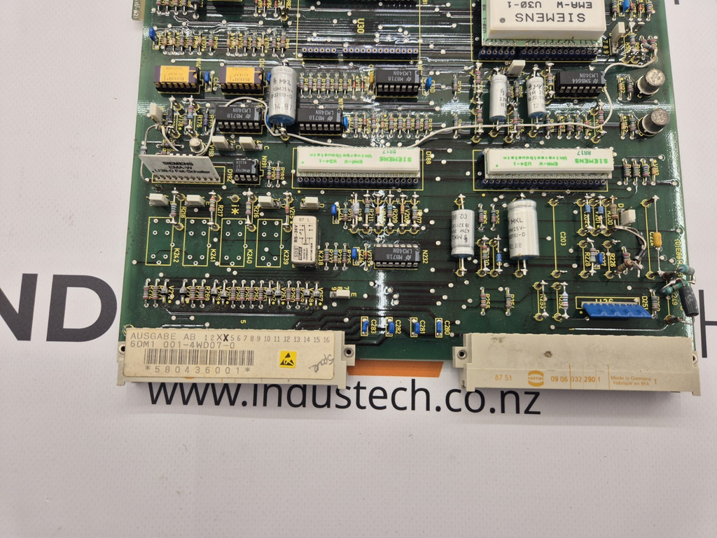 Siemens 6DM1001-4WD07-0 MODUL PAC C MODULE 6DM1 001-4WD07-0