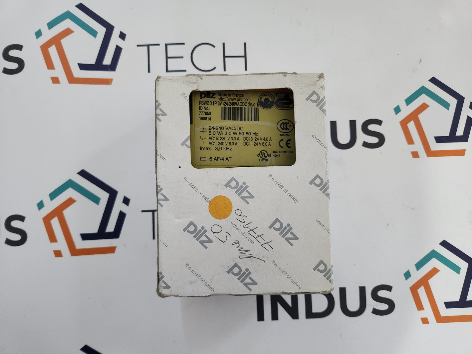 Pilz safety relays PSWZ X1P 3V /24-240VACDC 2n/o 777950 3V