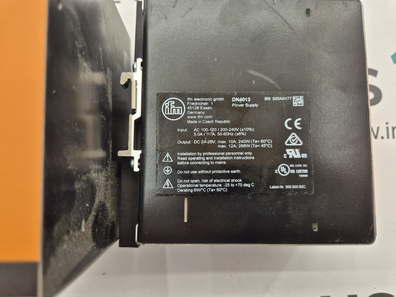 IFM DN4013 24v Switched Mode Power Supply