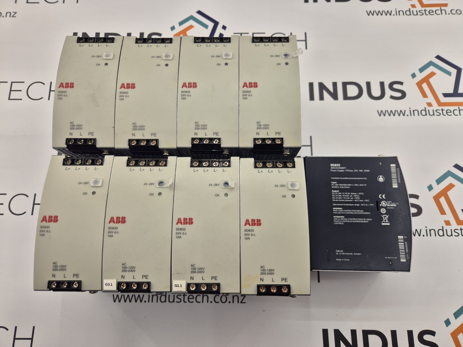 ABB SD833 POWERSUPPLY 3BSC610066R1 PR:A