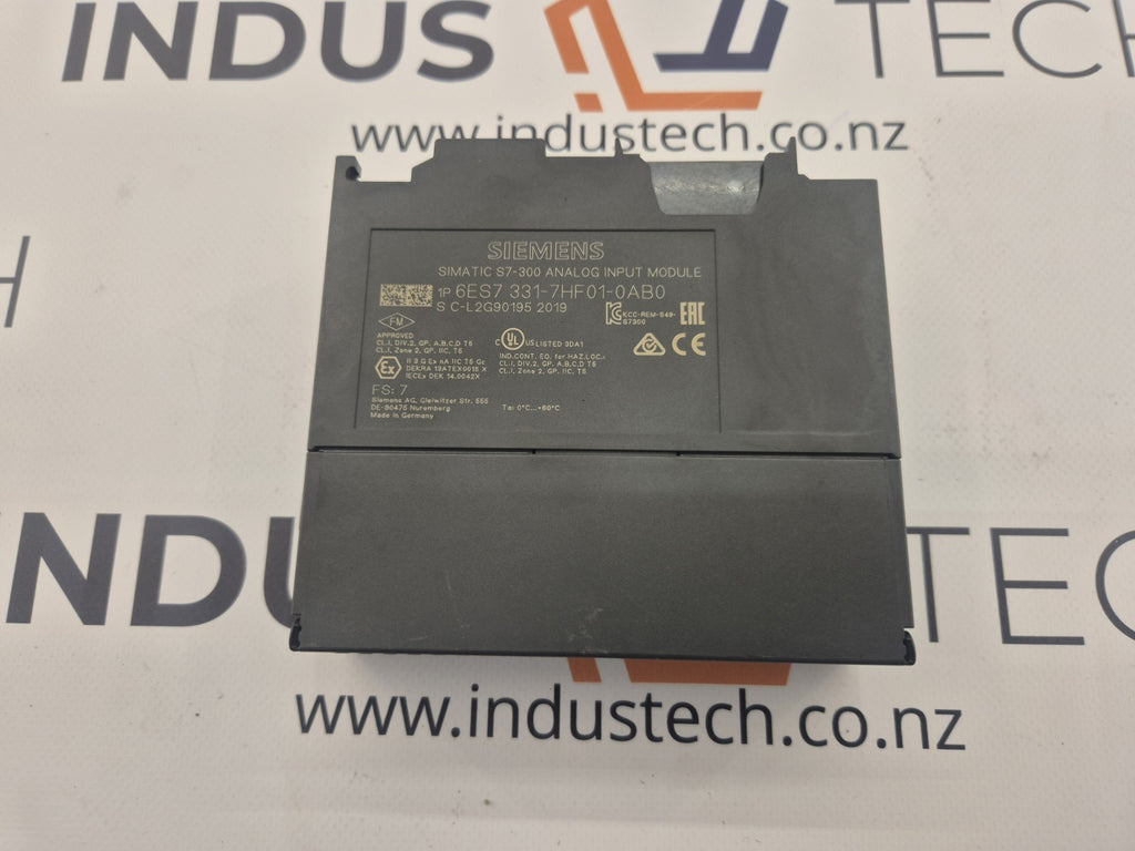 Siemens SIMATIC S7-300 6ES7 331-7HF01-0AB0 Analog PLC Input Module