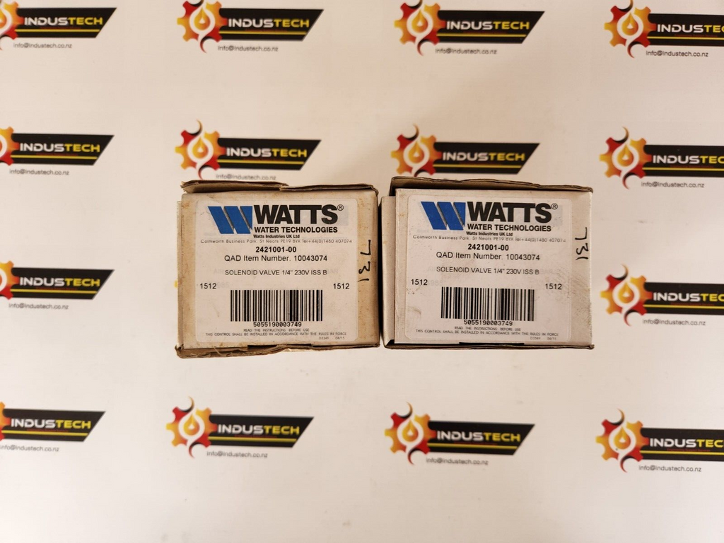 Black Teknigas 2421001-00 - 1/4" 24 Series Gas Solenoid Valve
