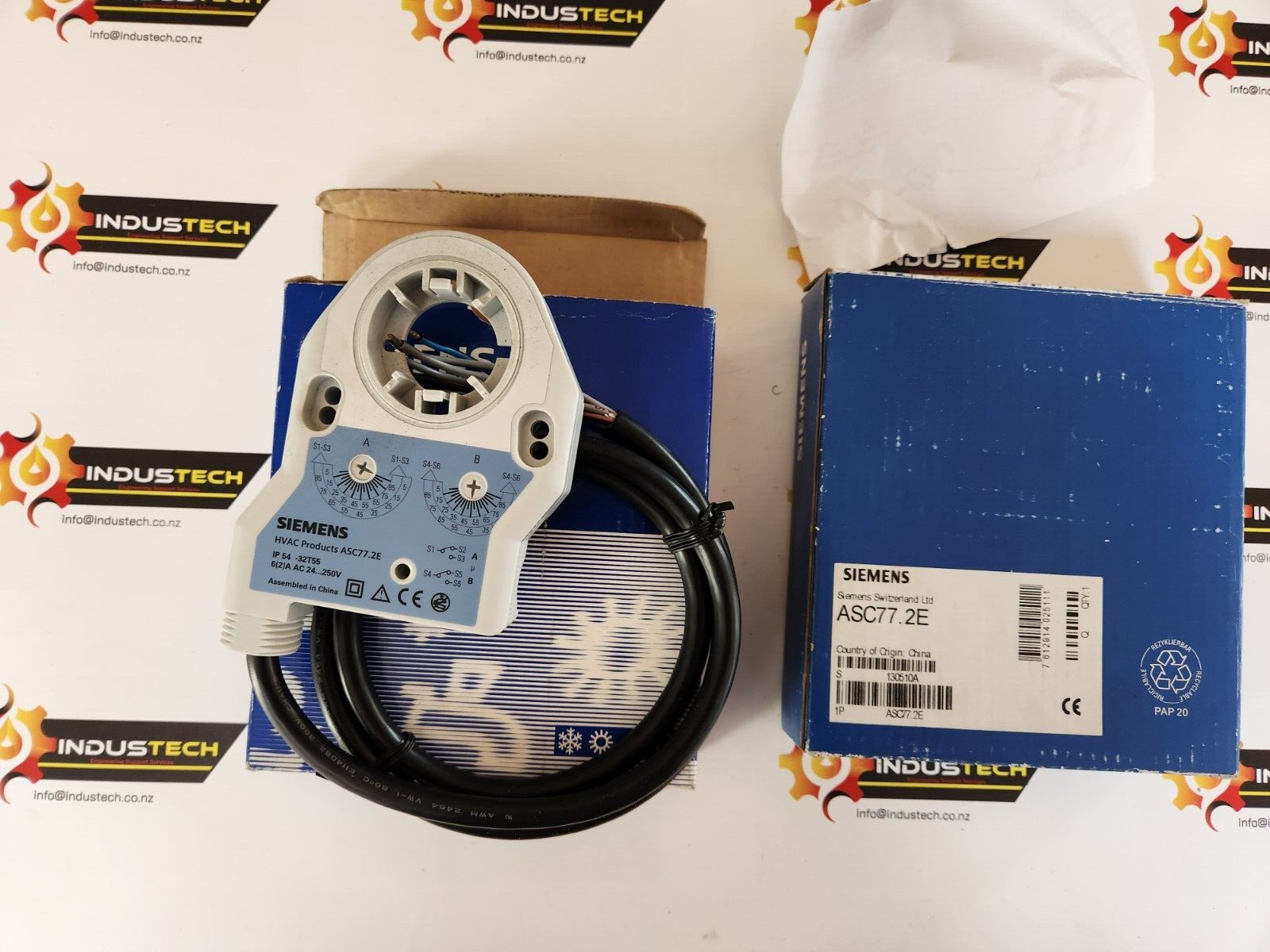 Siemens ASC77.2E Air valve actuator