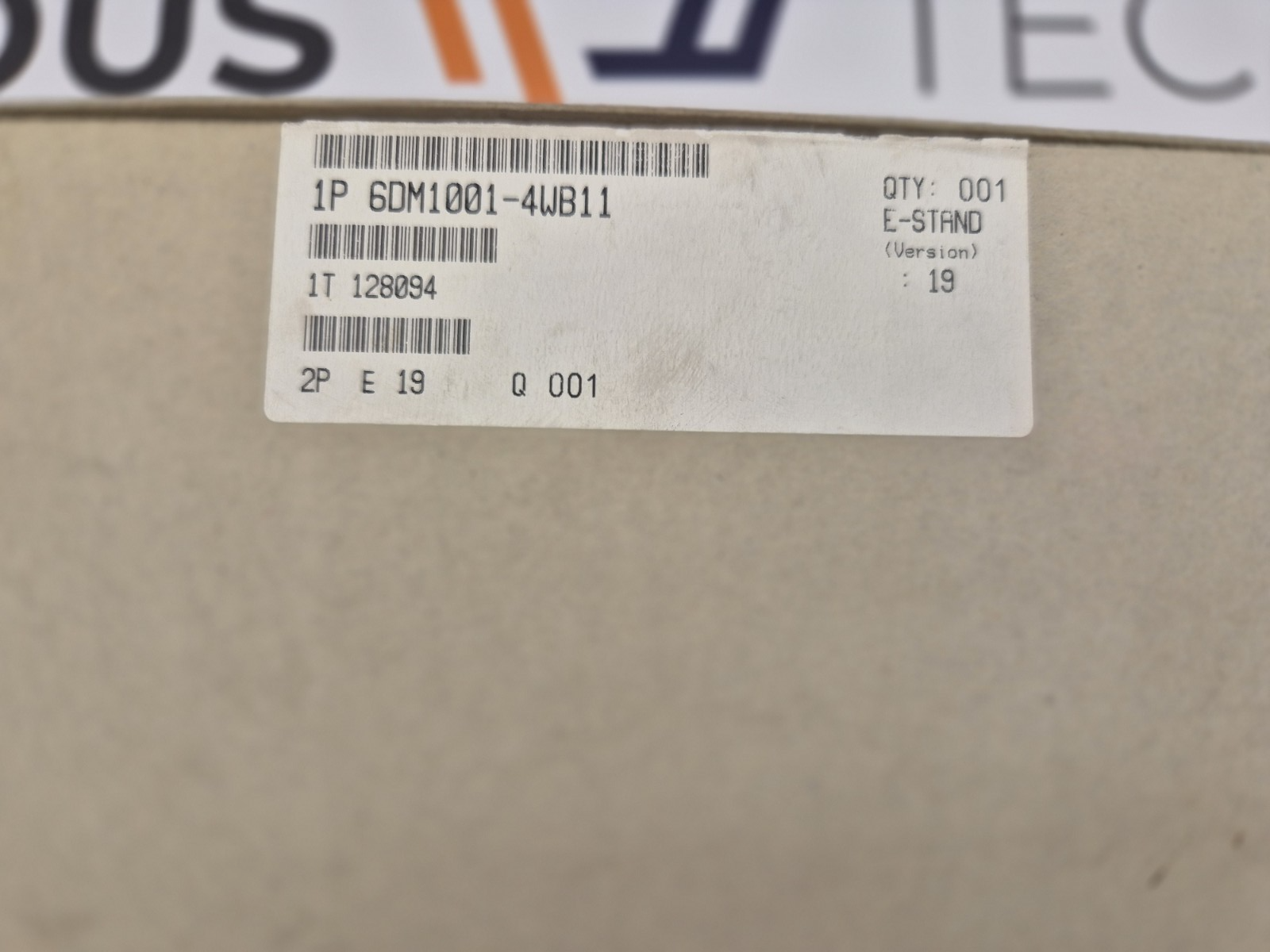 Siemens 6DM1001-4WB11 Control System Module Pack