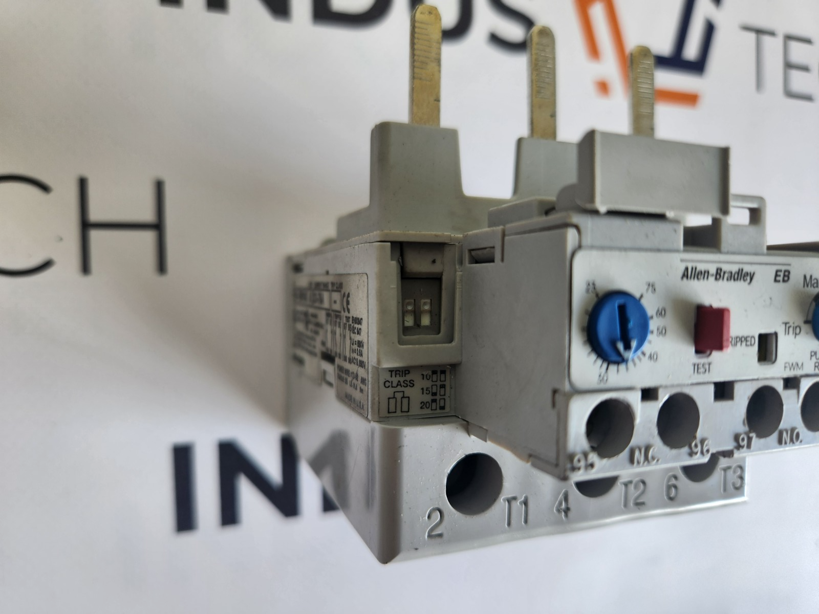 Allen Bradley 193-EB1ME, Overload Relay,  USED,  23-75A,