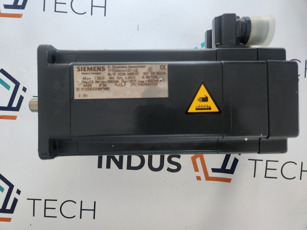 SIEMENS 1FT5044-0AC01-1-Z SERVO MOTOR SYNCHRONOUS