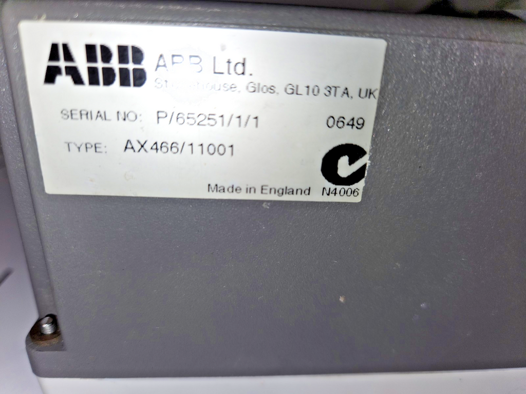 ABB AX400 transmitter AX466/11001