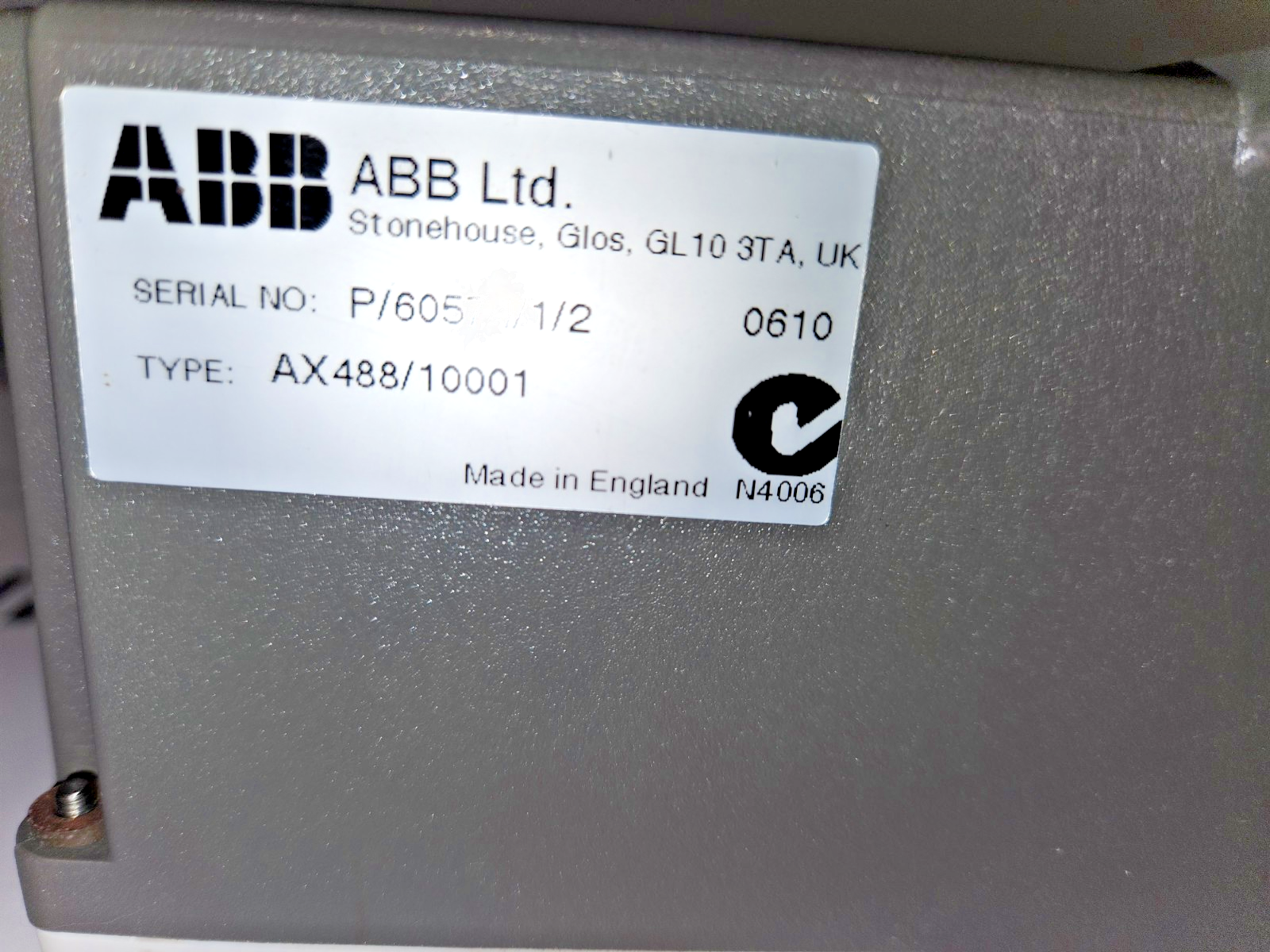 ABB AX400 transmitter AX488/10001