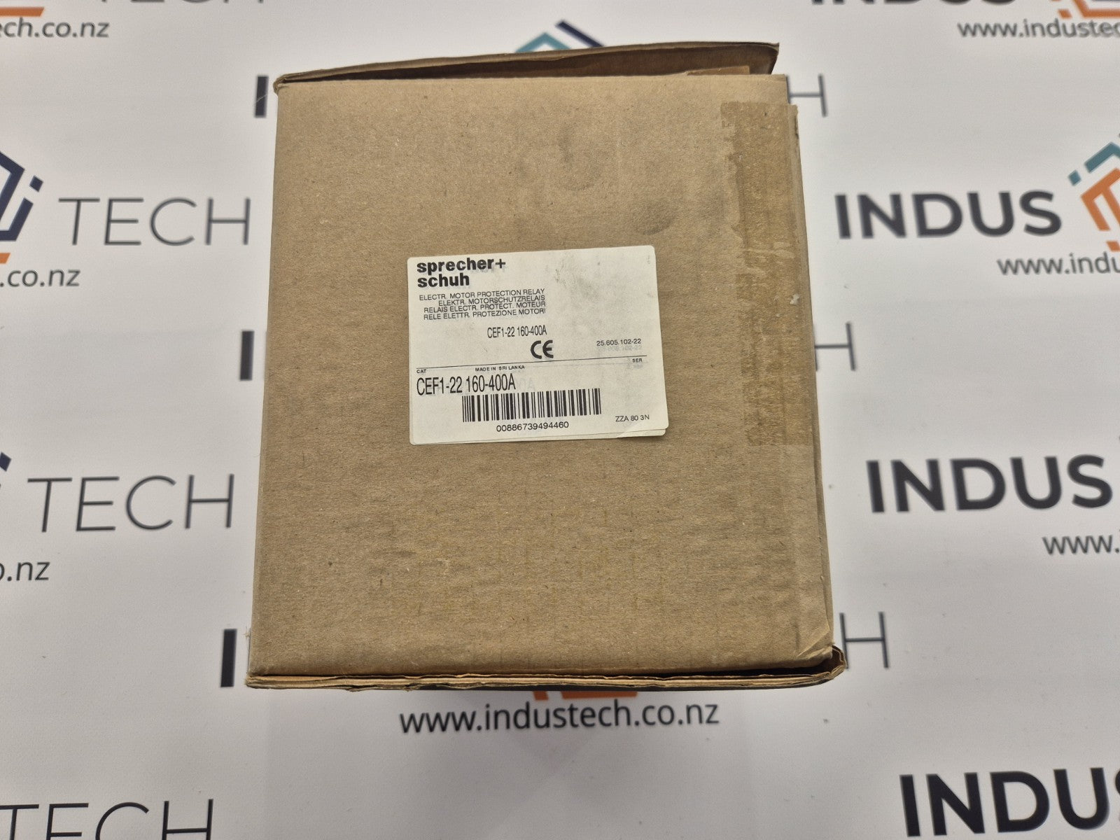 SPRECHER+SCHUH CEF 1-22 MOTOR PROTECTION RELAY CEF1-22 160-400A