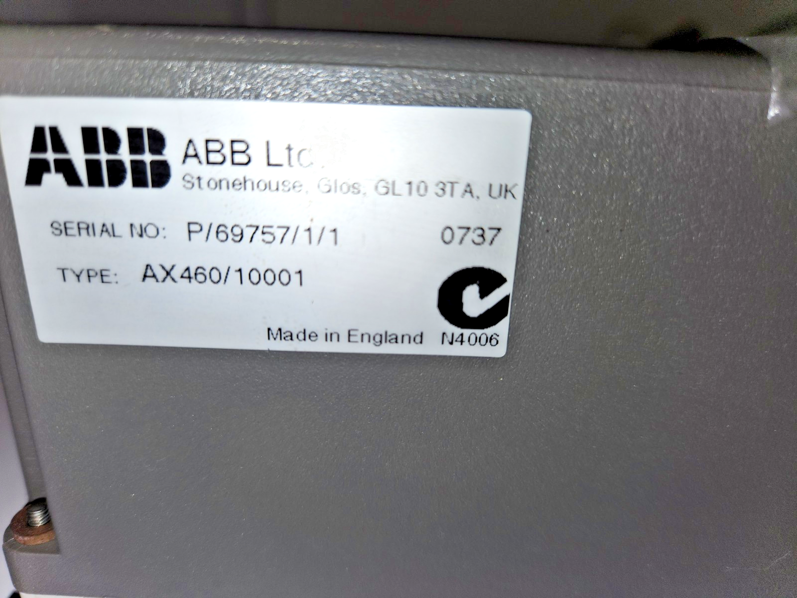 ABB AX400 transmitter AX460/10001