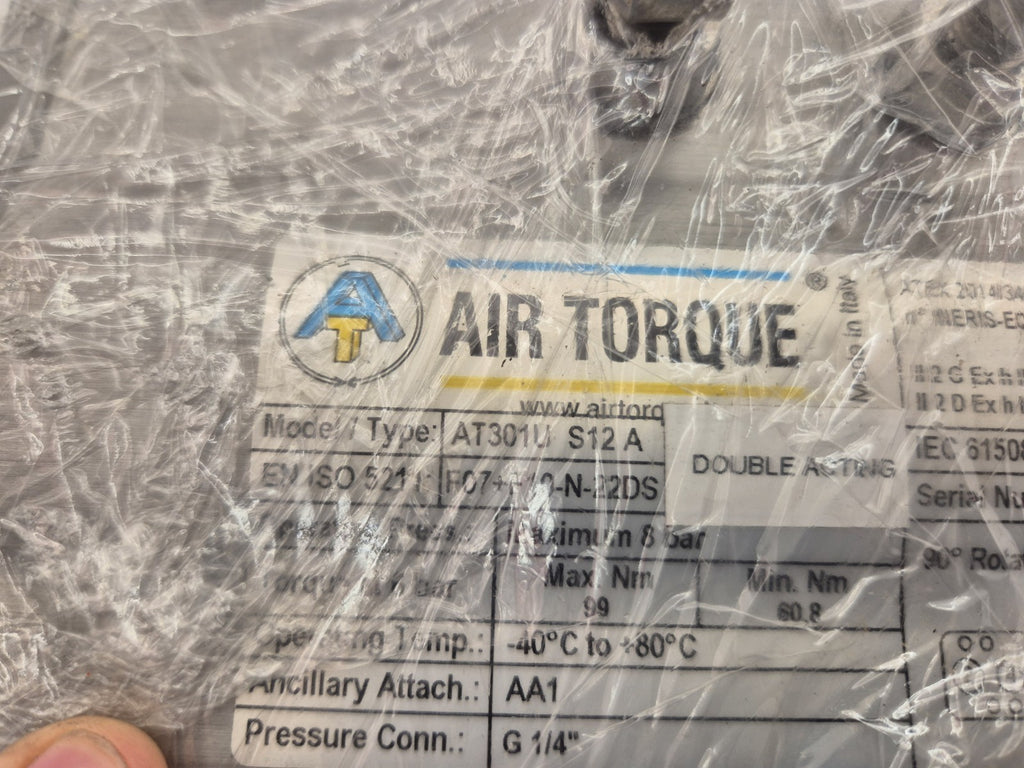 AIR TORQUE AT301U S12 A F07+F10-N-22DSPNEUMATIC ACTUATOR