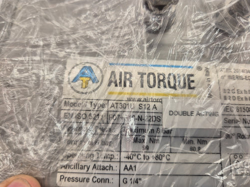 AIR TORQUE AT301U S12 A F07+F10-N-22DSPNEUMATIC ACTUATOR