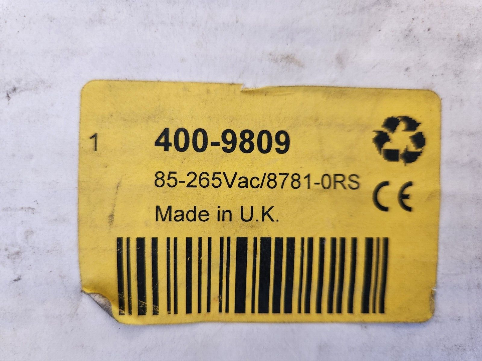 Trumeter 8781-0 Liberty Totaliser 94-240AC Supply No Relay Outputs