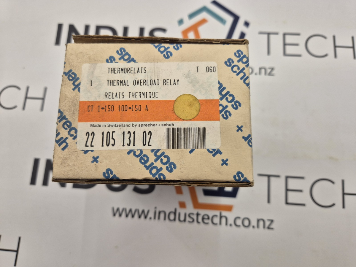 Sprecher+Schuh Thermal Overload Relay CT1-150 100-150A 22 105 131 02