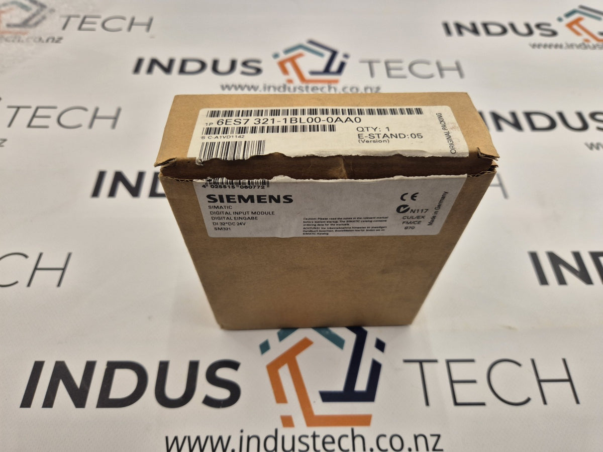 SIEMENS SIMATIC S7 6ES7 321-1BL00-0AA0 INPUT MODULE 24VDC