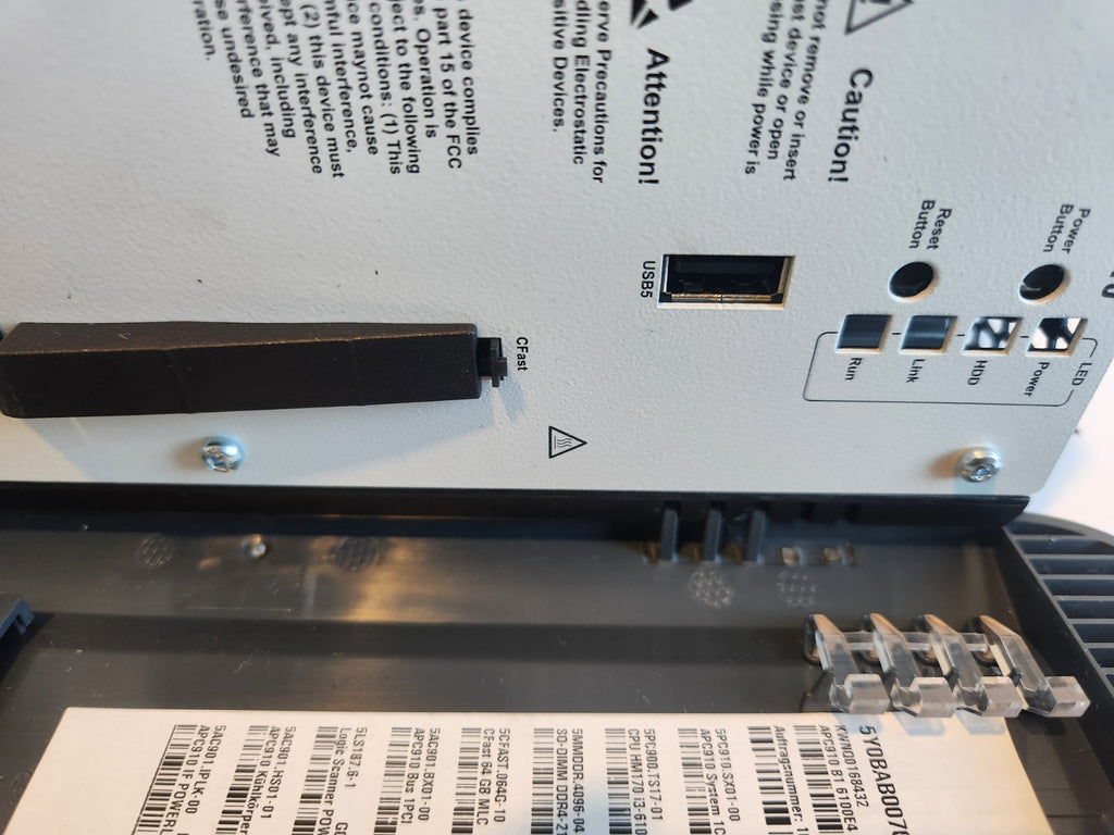 B&R 5PC910.SX01-00 Rev. L5 Automation PC