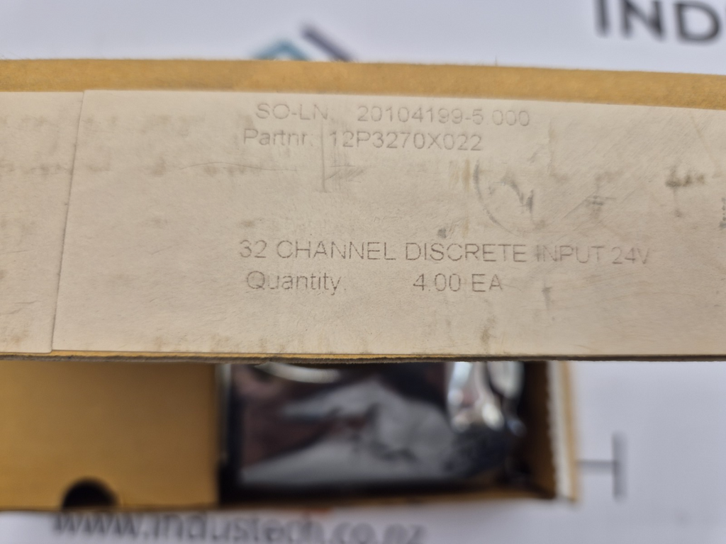 Emerson DeltaV KJ3203X1-BA1 Discrete In Card, 32 Ch