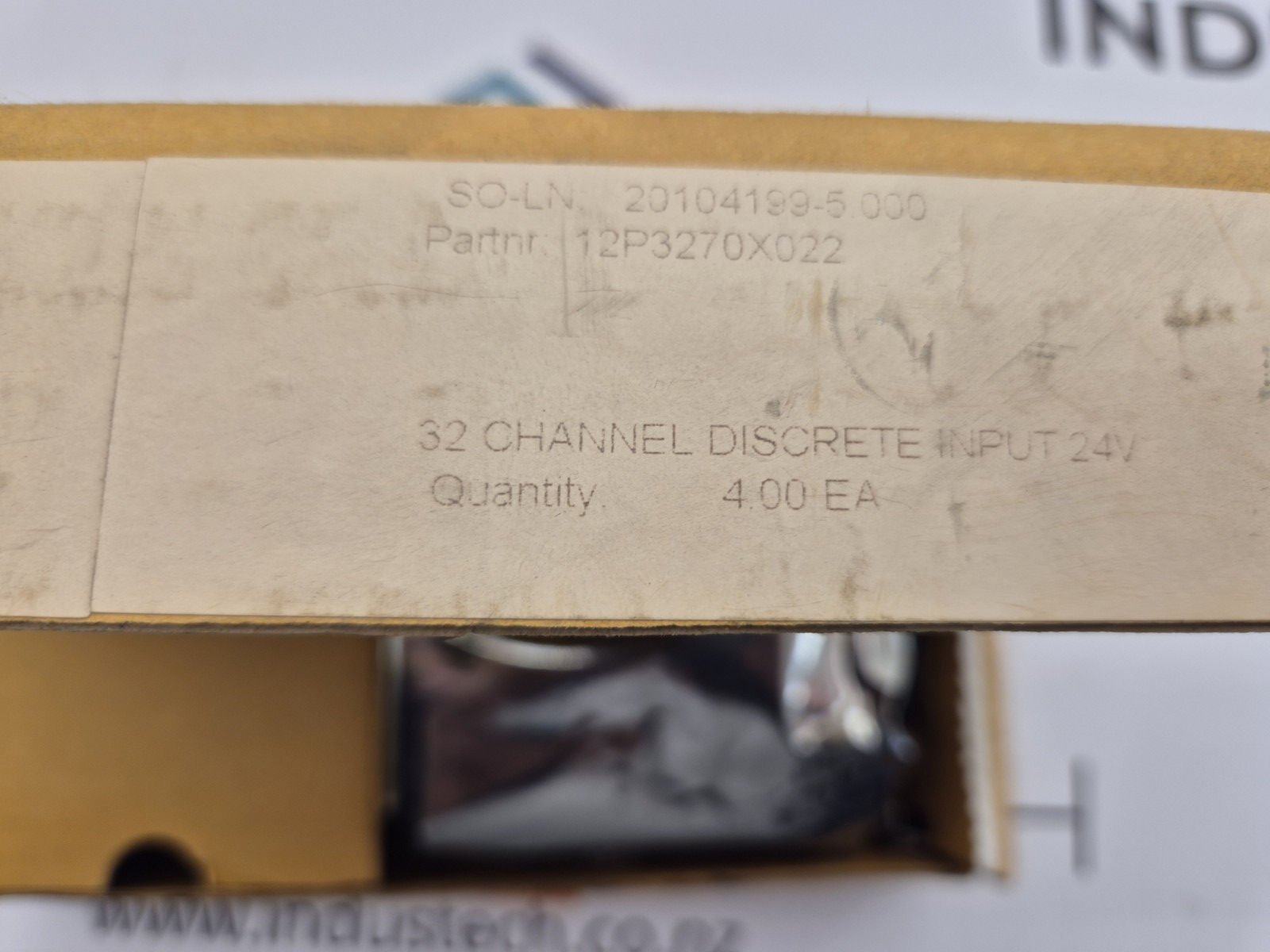Emerson DeltaV KJ3203X1-BA1 Discrete In Card, 32 Ch