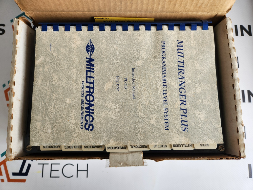 SIEMENS MILLTRONICS MULTIRANGER-PLUS NEW WITH PROGRAMMER PANEL