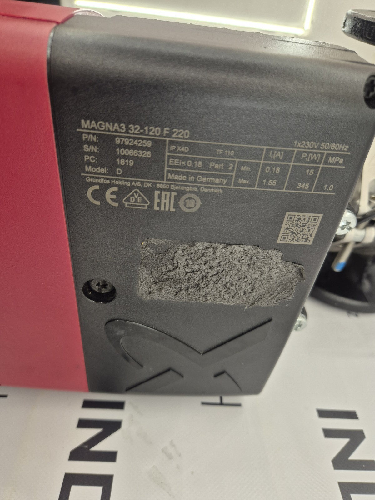 Grundfos MAGNA3 32-120 F 220 Heating Pump 97924638 / 97924259