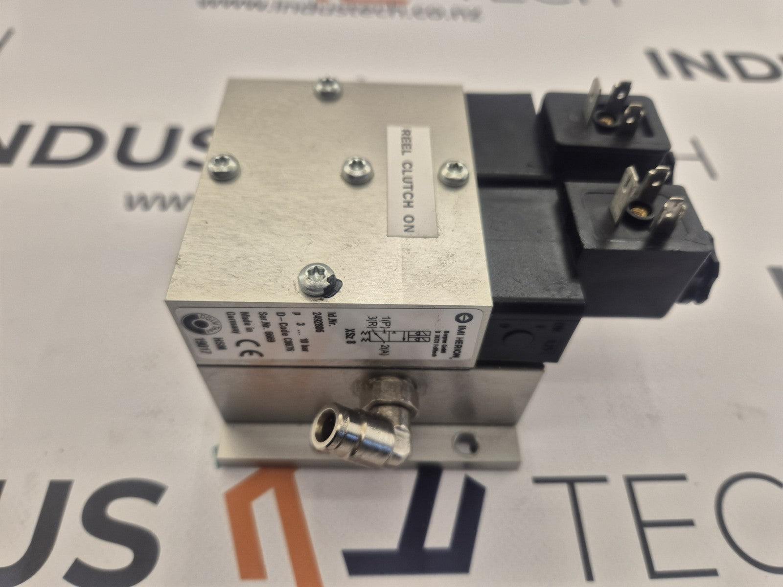 Norgren 2492806 Herion double solenoid valve 0800/0801