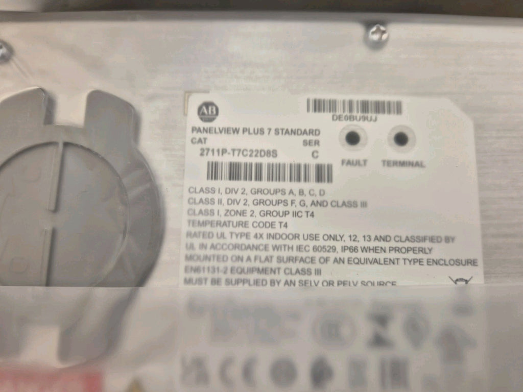 Allen-Bradley 2711P-T7C22D8S PanelView Plus 7 Ver C
