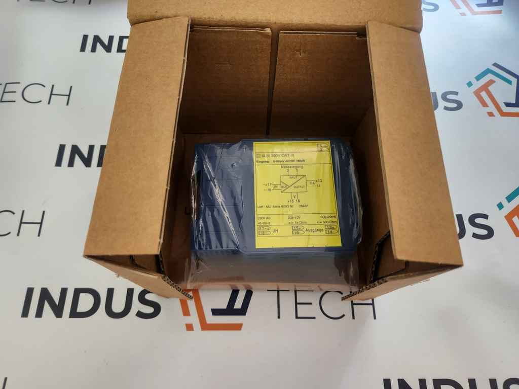 MULLER ZIEGLER Ueff-MU 0-25V AC/DC converter + 0-60mV unit