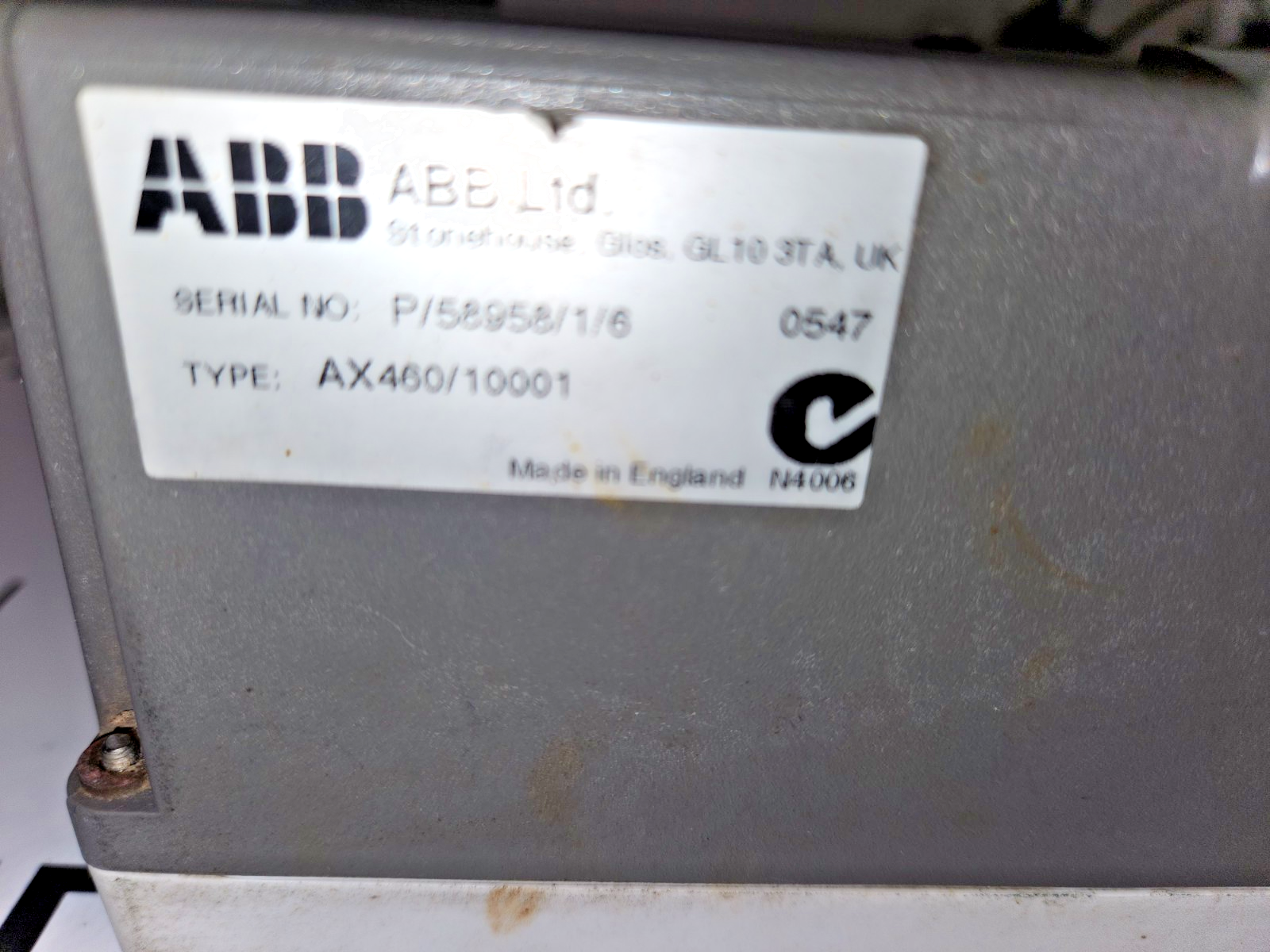 ABB AX400 transmitter AX460/10001