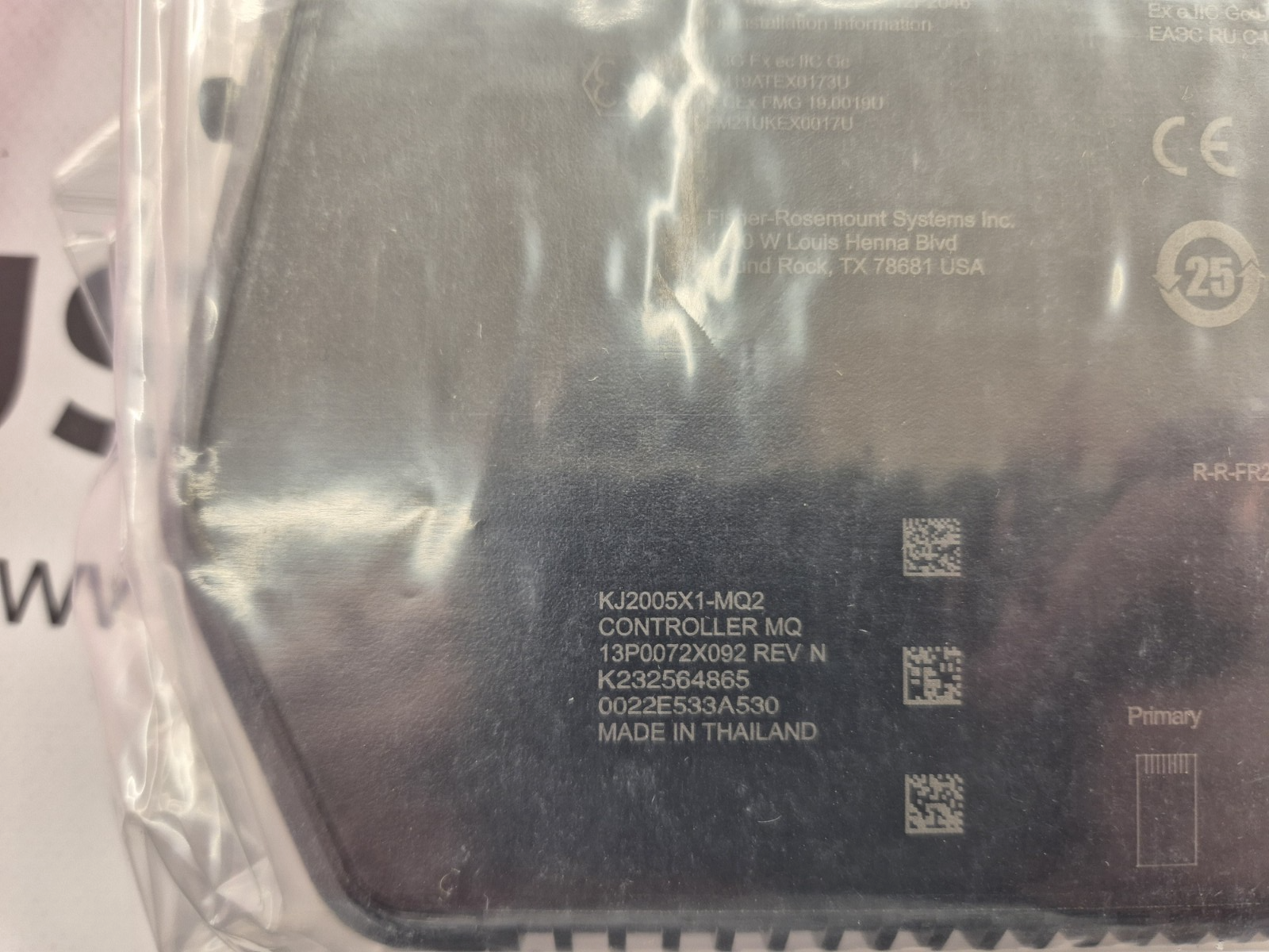 Emerson KJ2005X1-MQ2 DeltaV MQ Controller