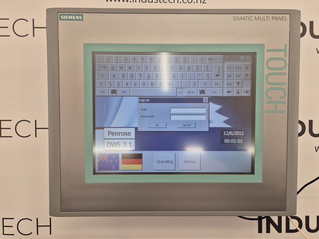 Siemens 6AV6643-0CD01-1AX1 Operator Interface Panel