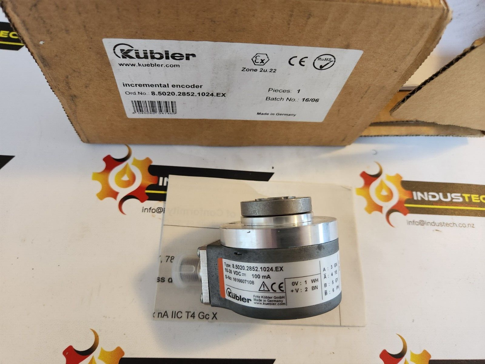 NEW Kubler incremental encoder  8.5020.2852.1024.EX