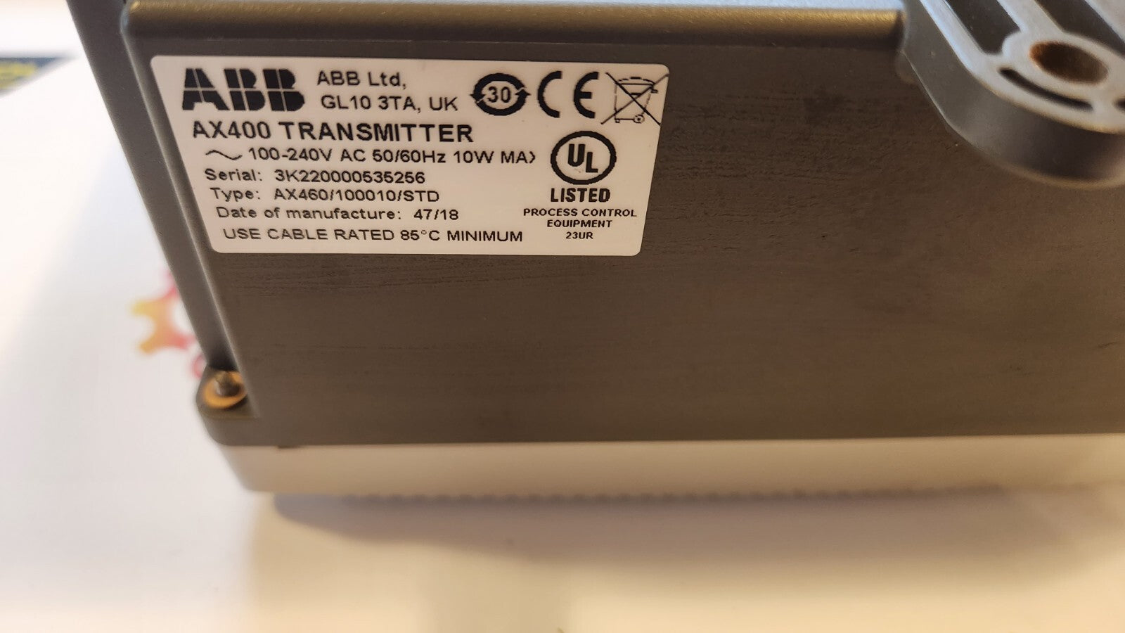 ABB AX460/100010/STD