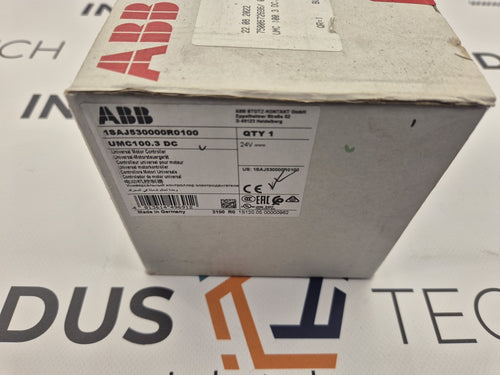 ABB 1SAJ530000R0100 UMC100.3 DC Intelligent Motor Controller 24 V DC, 6 DI, 4 DO