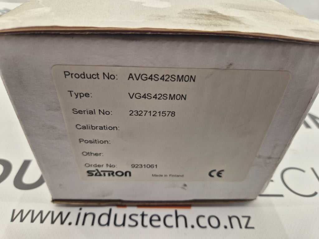 SATRON AVG4S42SM0N PRESSURE SENSOR