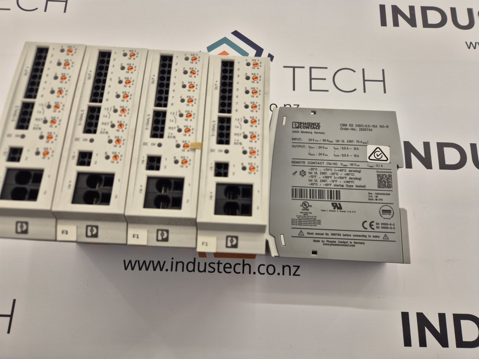 Phoenix Contact 2905744 CBM E8 24DC/0.5-10A NO-R Circuit Breaker