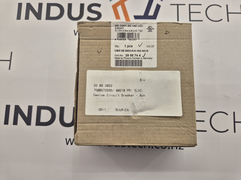 Phoenix Contact 2905744 CBM E8 24DC/0.5-10A NO-R Circuit Breaker