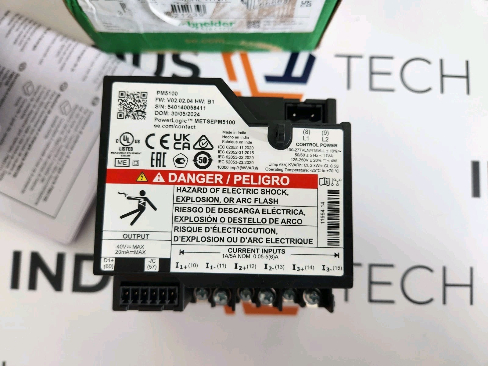 Schneider Electric METSEPM5110 PM5100 Powerlogic PM5100 Power Meter