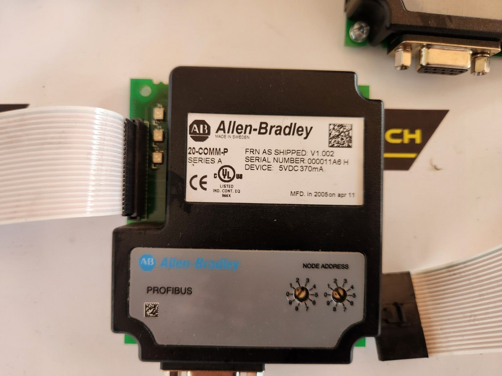 Allen-Bradley 20-COMM-P Series A 5VDC 370mA V1.002 Profibus