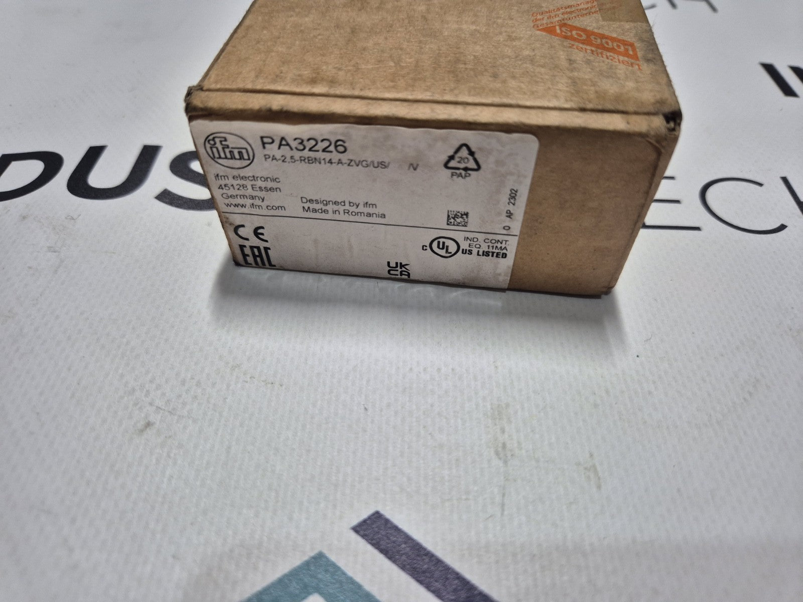 IFM EFECTOR PA3226  PA-2.5-RBN14--A-ZVG/US