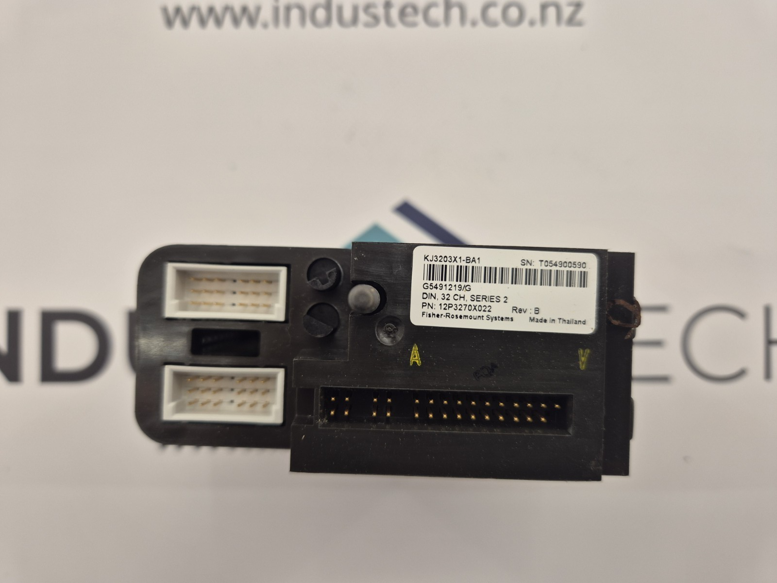 Emerson DeltaV KJ3203X1-BA1 Discrete In Card, 32 Ch