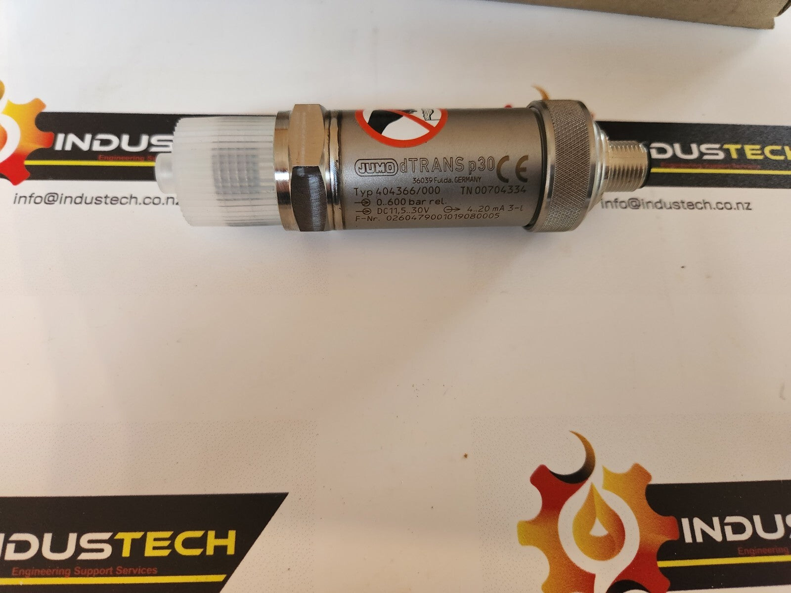 New JUMO 404366/000-468-406-573-20-36/000  00704334   0-600 bar