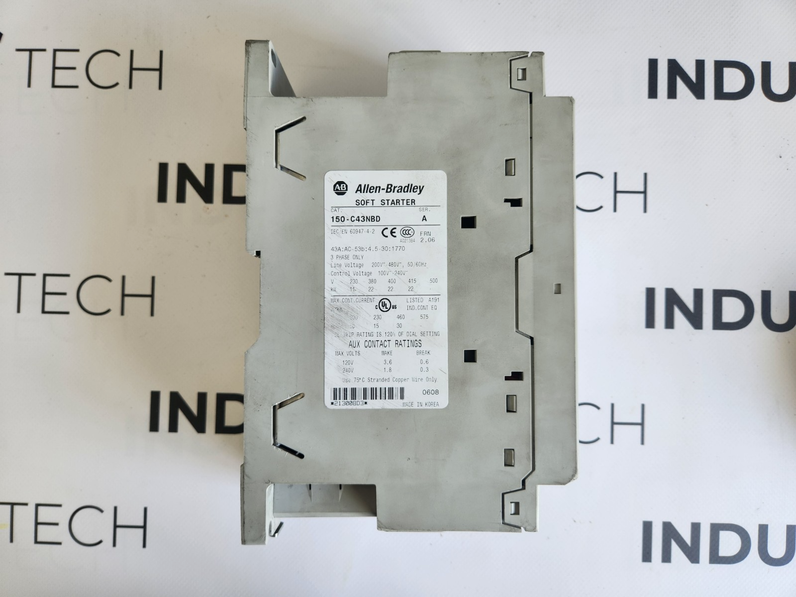 Allen Bradley 150-C43NBD 150C43NBD SER A Motor Soft Starter 3 Phase