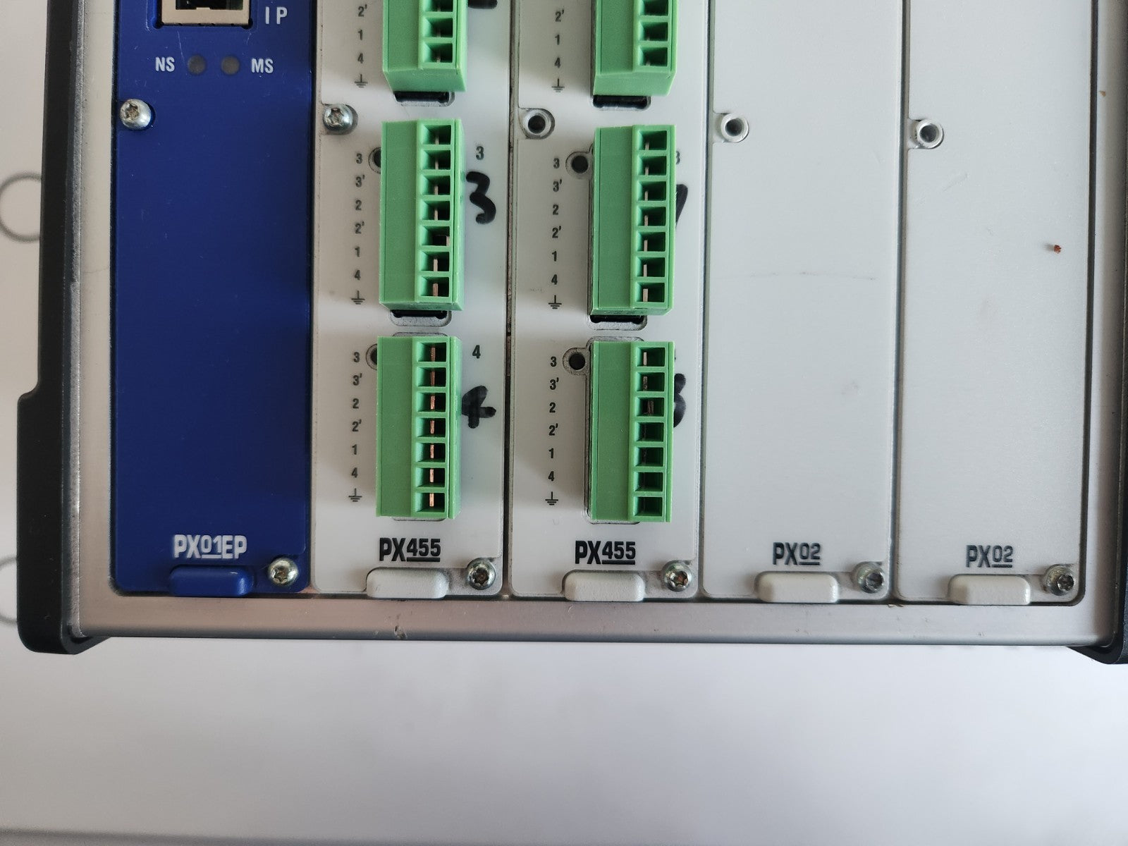 Hottinger Baldwin HBM PMX multi channel Data acquisition system PX01EP PX455