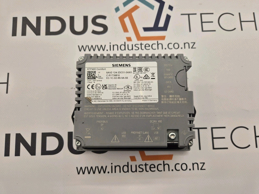 Siemens 6AV2124-2DC01-0AX0 6AV2 124-2DC01-0AX0 SIMATIC KTP400 Comfort Panel 4.3"