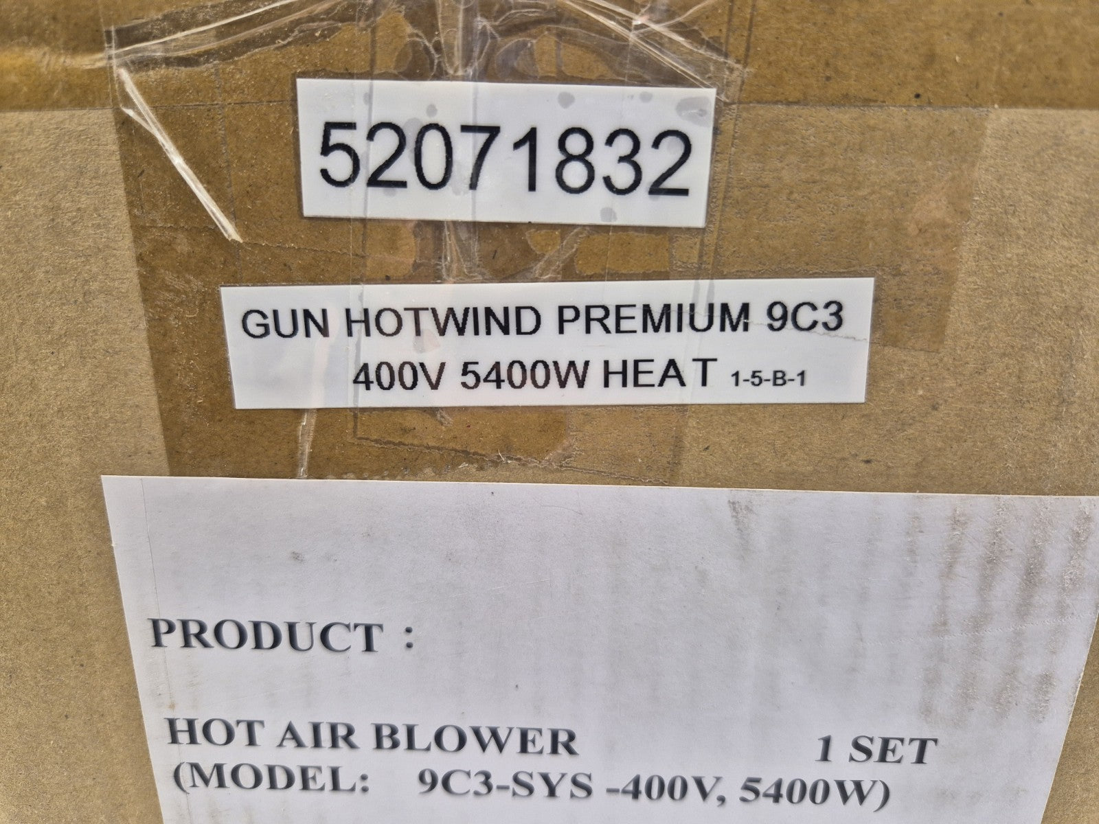 Leister Hotwind Premium Hot Air Blower - 400V 5400W 142.641 / 142.644