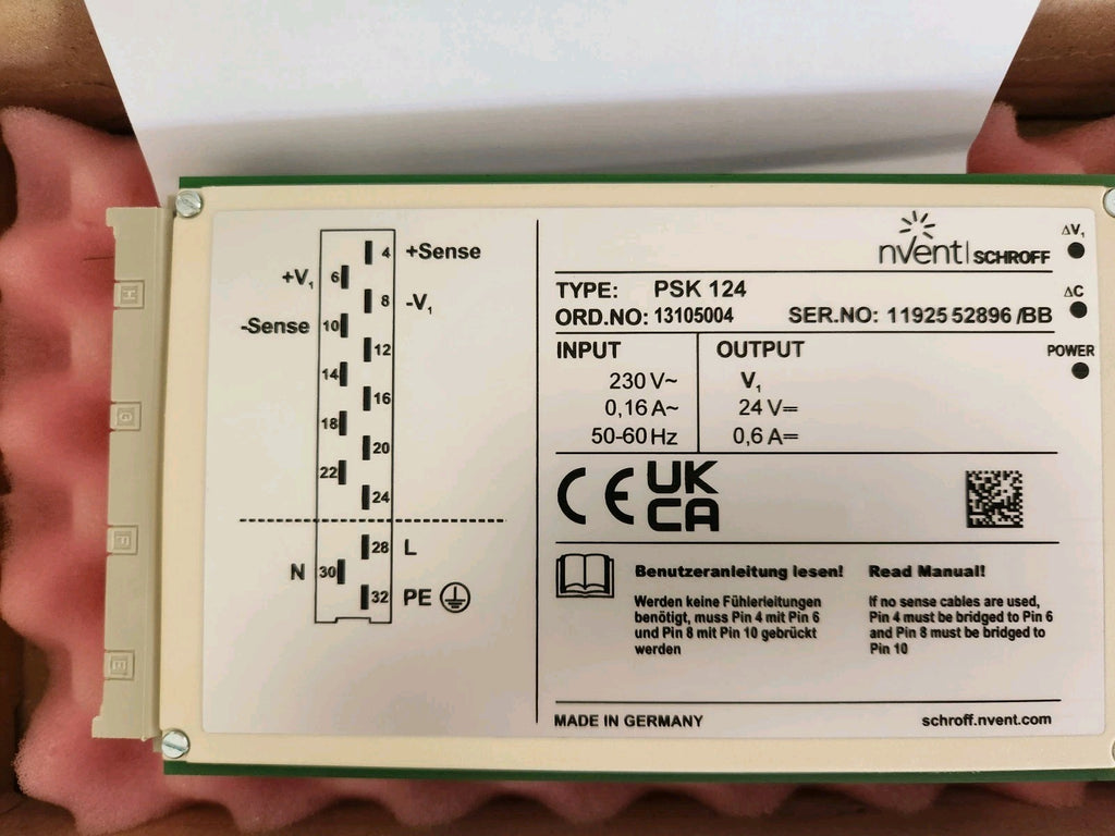 nVent Schroff PSK 124 6TE  - 13105004