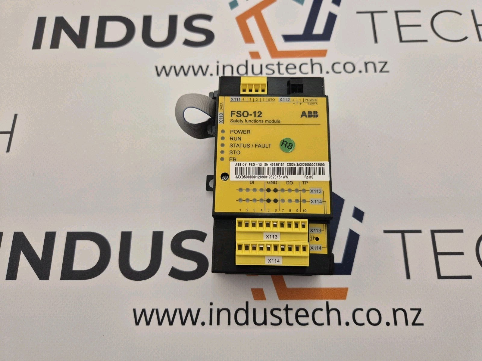 ABB FSO-12 3AXD50000012090 SAFETY EXTENSION MODULE