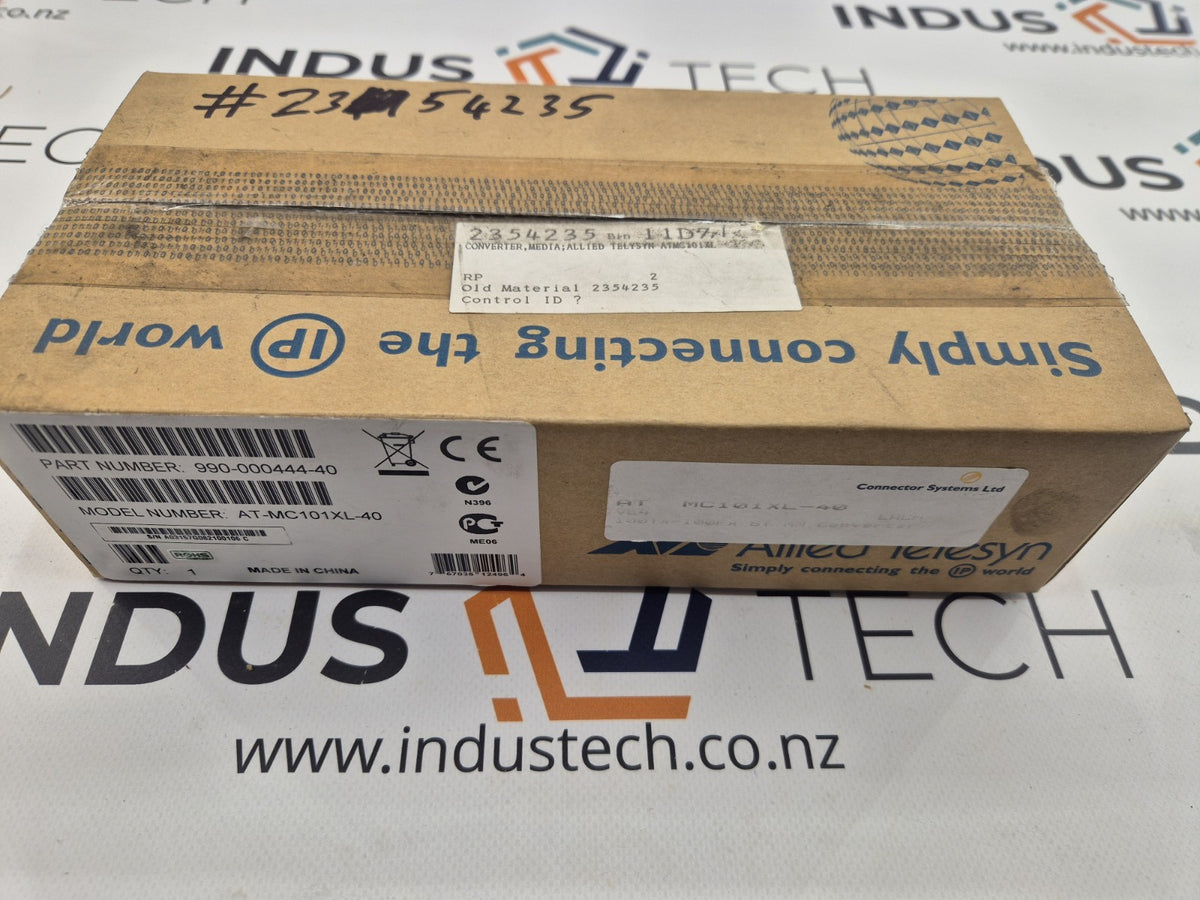 Allied Telesis AT-MC101XL-40  Media Converter New Sealed Box ATMC101XL40