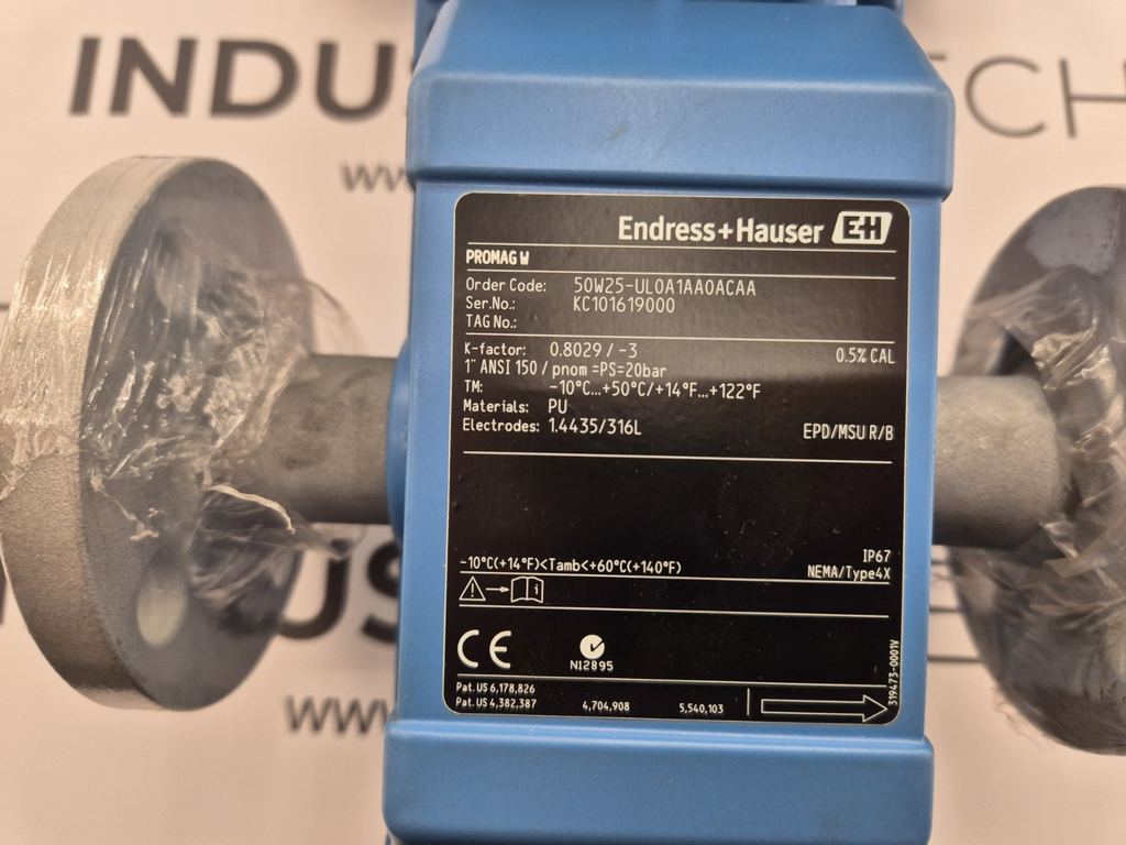 Endress+Hauser PROMAG 50 50W25-UL0A1AA0ACAA
